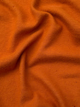 Buttery Spandex Faux Cashmere Knit Burnt Orange