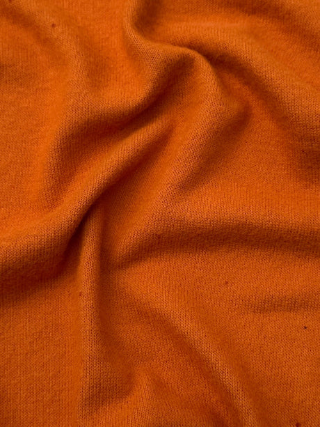 Buttery Spandex Faux Cashmere Knit Burnt Orange