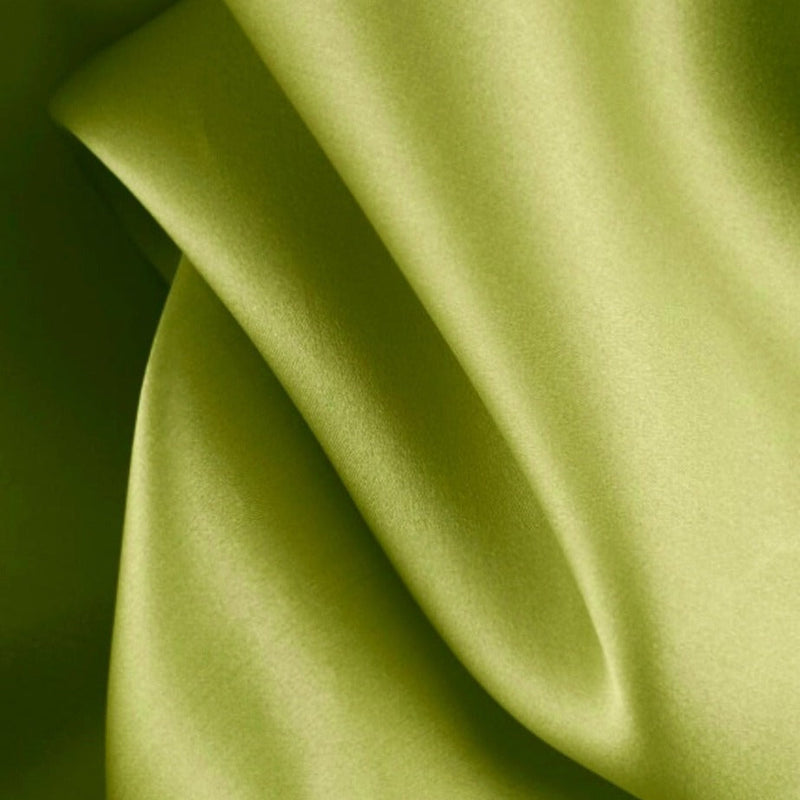 Pesto Green Satin