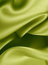 Pesto Green Satin
