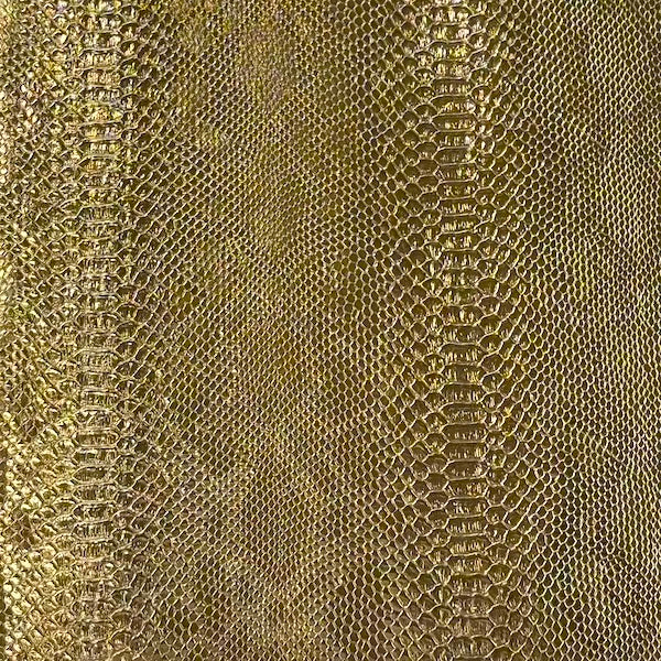 Faux Snake Skin Vinyl Fabric Viper Sopythana