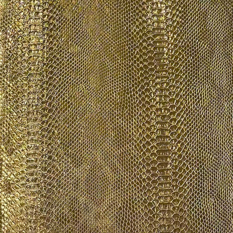 Faux Snake Skin Vinyl Fabric Viper Sopythana