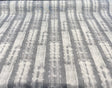 Ellen Degeneres Cap De Pera Cotton Fabric - Smoke Gray, White Stripe, 54" Width (1 Yard)