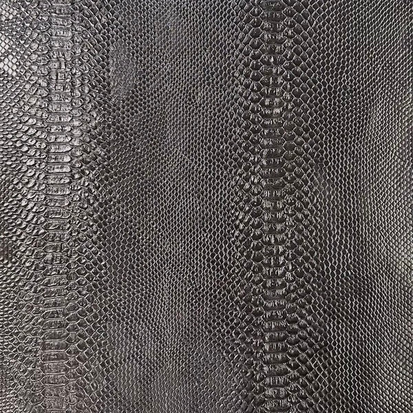 Faux Snake Skin Vinyl Fabric Viper Sopythana