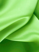 Lime Green Satin