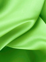 Lime Green Satin