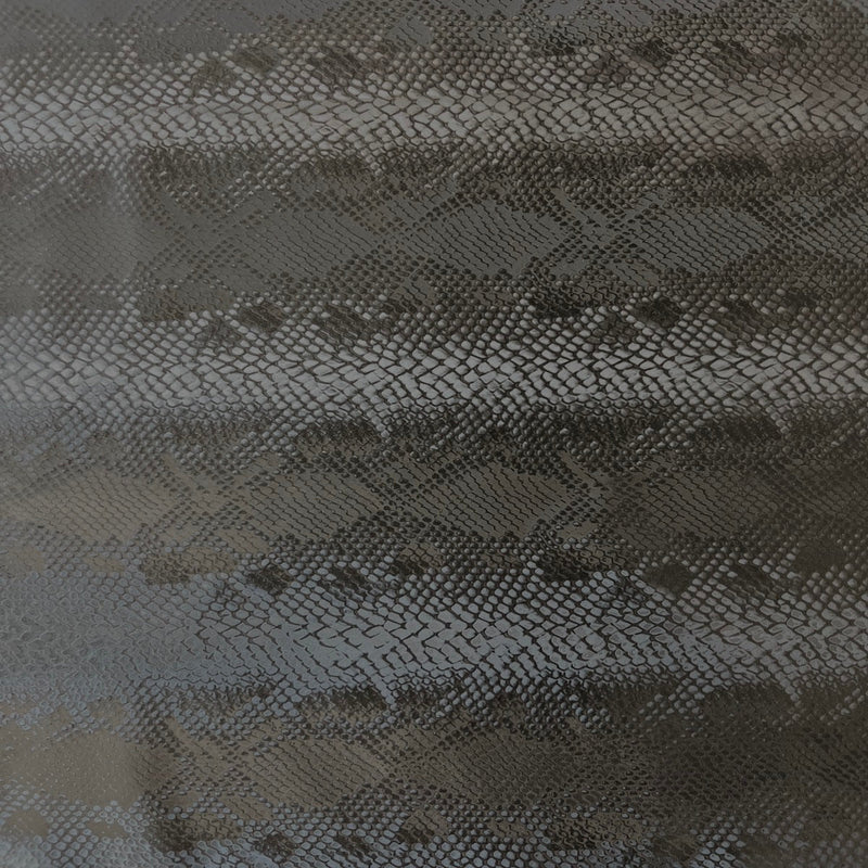 Matte Serpente Snakeskin Spandex Fabric - Black, Fuchsia, Tan, Mocha Brown, Red, Hunter Green, Chocolate, 58" Width, 4-Way Stretch (1 Yard)