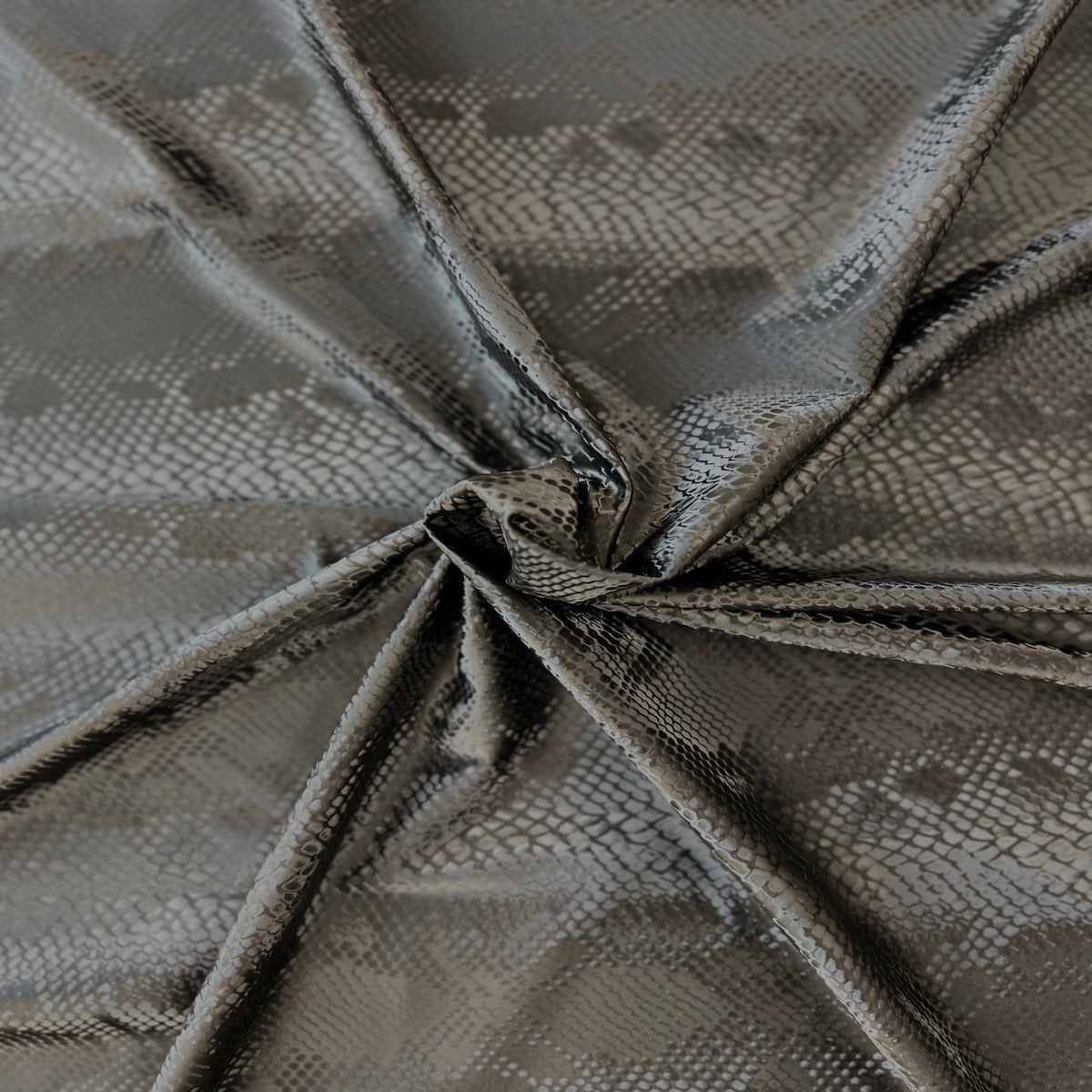 Snakeskin Spandex Fabric Matte Serpente