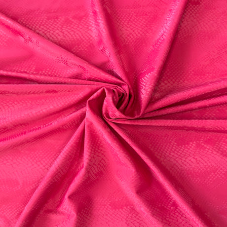 Snakeskin Spandex Fabric Matte Serpente