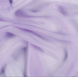 Sheer Lilac Chiffon