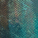 Stretch Velvet Fabric Foiled Diamond Snake 60" Width