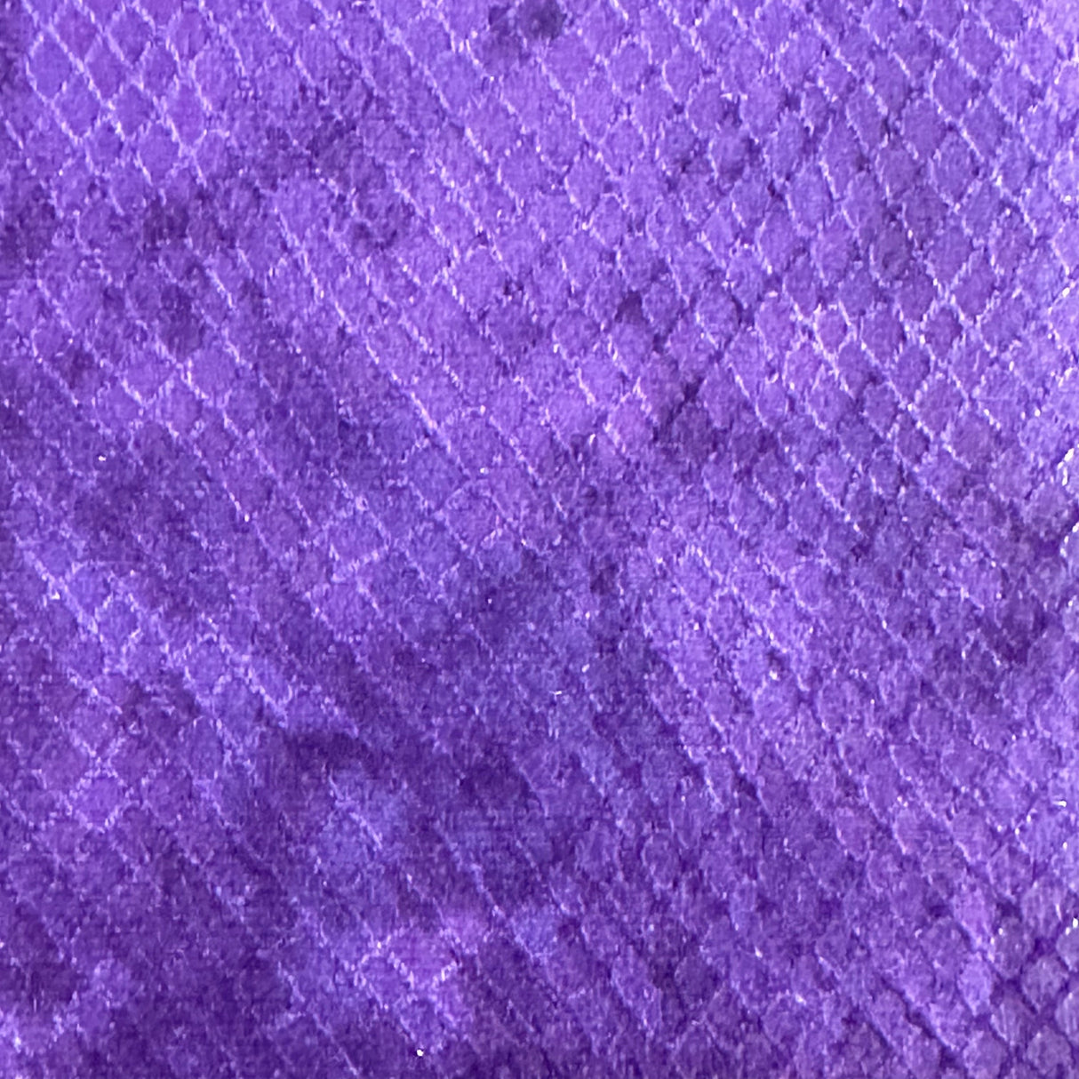 Stretch Velvet Fabric Foiled Diamond Snake 60" Width