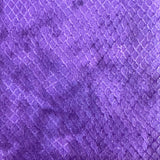 Stretch Velvet Fabric Foiled Diamond Snake 60" Width