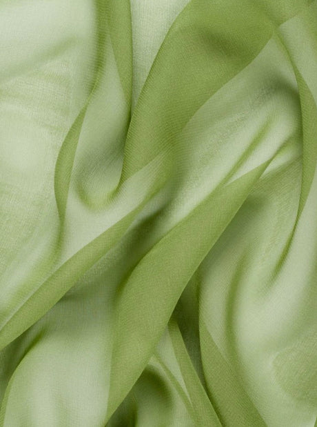 Sheer Sage Green Chiffon