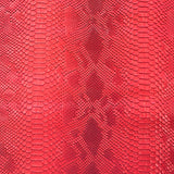 Faux Snake Skin Vinyl Fabric Viper Sopythana