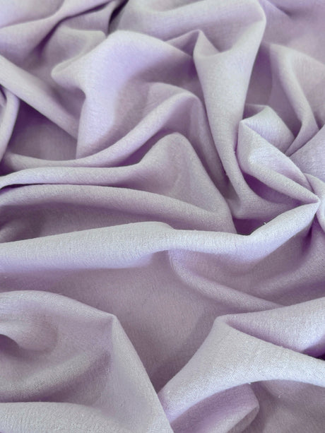 Cotton Gauze Lilac Crinkle