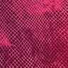 Stretch Velvet Fabric Foiled Diamond Snake 60" Width