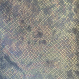 Stretch Velvet Fabric Foiled Diamond Snake 60" Width
