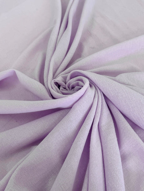 Cotton Gauze Lilac Crinkle