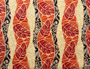 Polyester Glitter Fabric Monstera Tribal Print