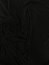 Black Pleated Knit