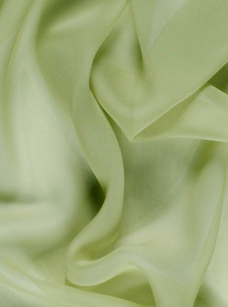 Sheer Sage Green Chiffon