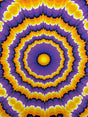 Purple Tie-Dye Illusion Spandex Fabric - Purple Tie-Dye, 58"/60" Width (1 Yard)