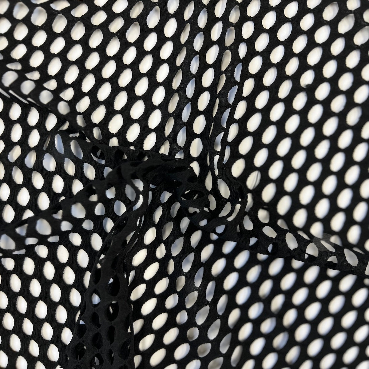 Crochet Fishnet Netting Spandex Fabric - 4-Way Stretch, 58" Width (1 Yard)