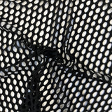 Crochet Fishnet Netting Spandex Fabric - 4-Way Stretch, 58" Width (1 Yard)