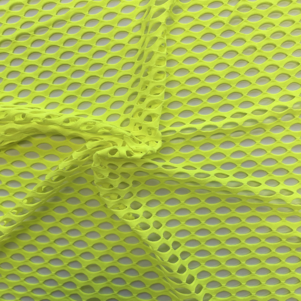 Crochet Fishnet Netting Spandex Fabric - 4-Way Stretch, 58" Width (1 Yard)