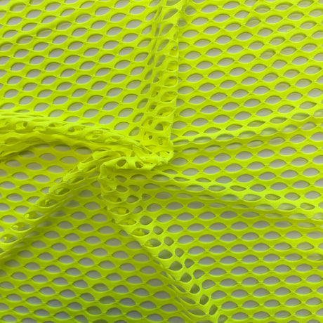 Crochet Fishnet Netting Spandex Fabric - 4-Way Stretch, 58" Width (1 Yard)