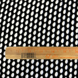 Crochet Fishnet Netting Spandex Fabric - 4-Way Stretch, 58" Width (1 Yard)