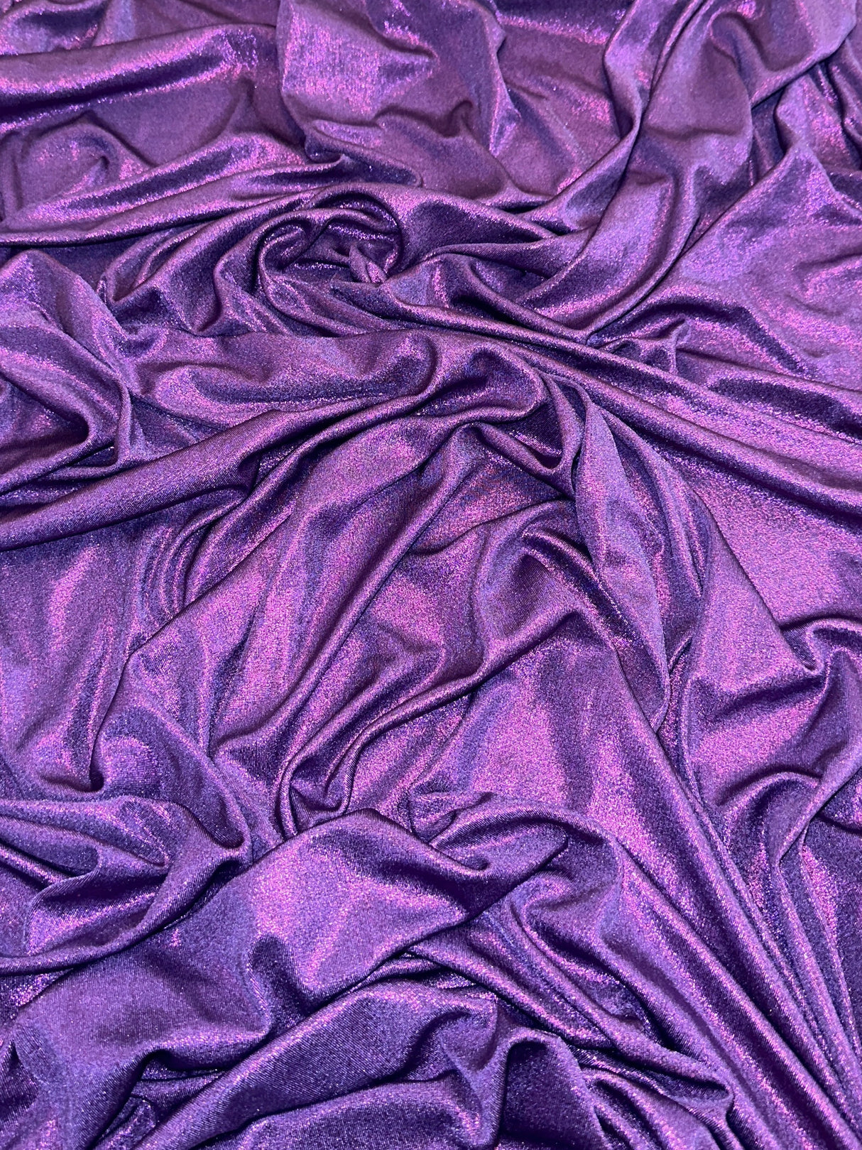 Purple Slinky Foiled Jersey
