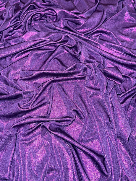 Purple Slinky Foiled Jersey
