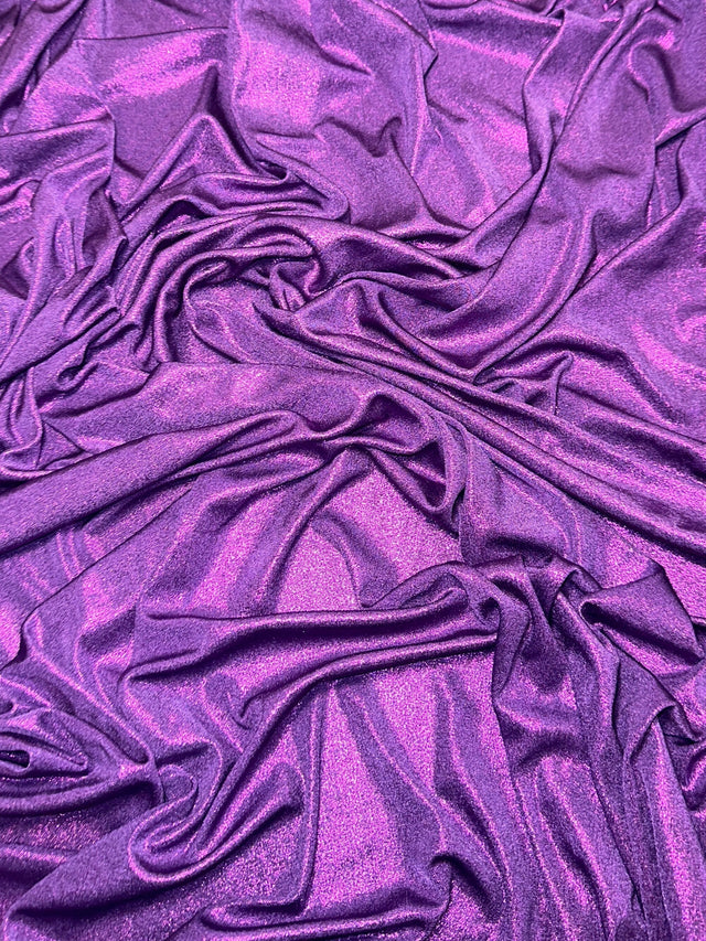 Purple Slinky Foiled Jersey