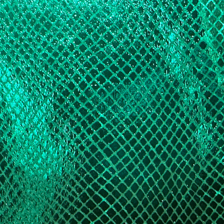 Stretch Velvet Fabric Foiled Diamond Snake 60" Width