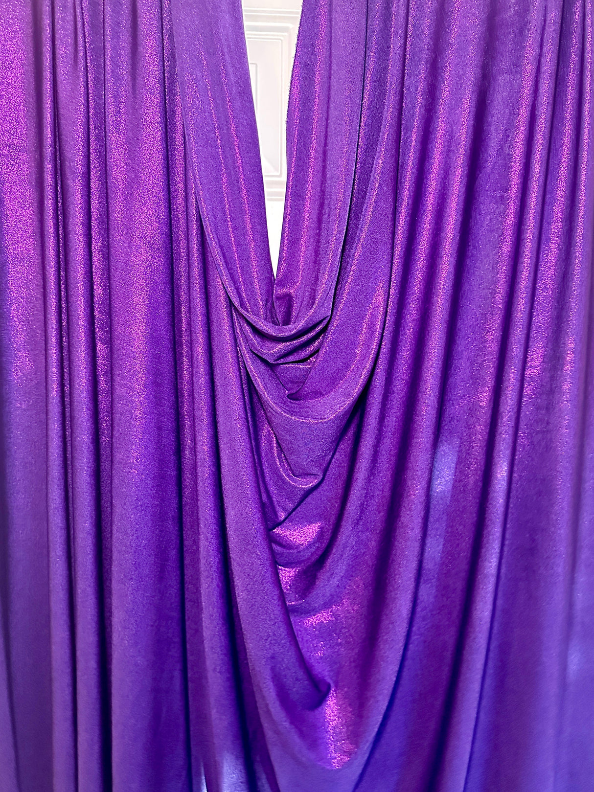 Purple Slinky Foiled Jersey