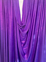 Purple Slinky Foiled Jersey