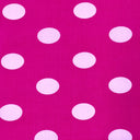 Poly Cotton Fabric Big Polka Dot Print