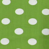 Big Polka Dot Printed Poly Cotton Fabric - 65% Cotton 35% Polyester, 1" Polka Dots, 59" Width (1 Yard)