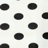 Big Polka Dot Printed Poly Cotton Fabric - 65% Cotton 35% Polyester, 1" Polka Dots, 59" Width (1 Yard)