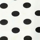 Poly Cotton Fabric Big Polka Dot Print