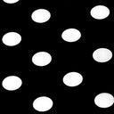 Poly Cotton Fabric Big Polka Dot Print