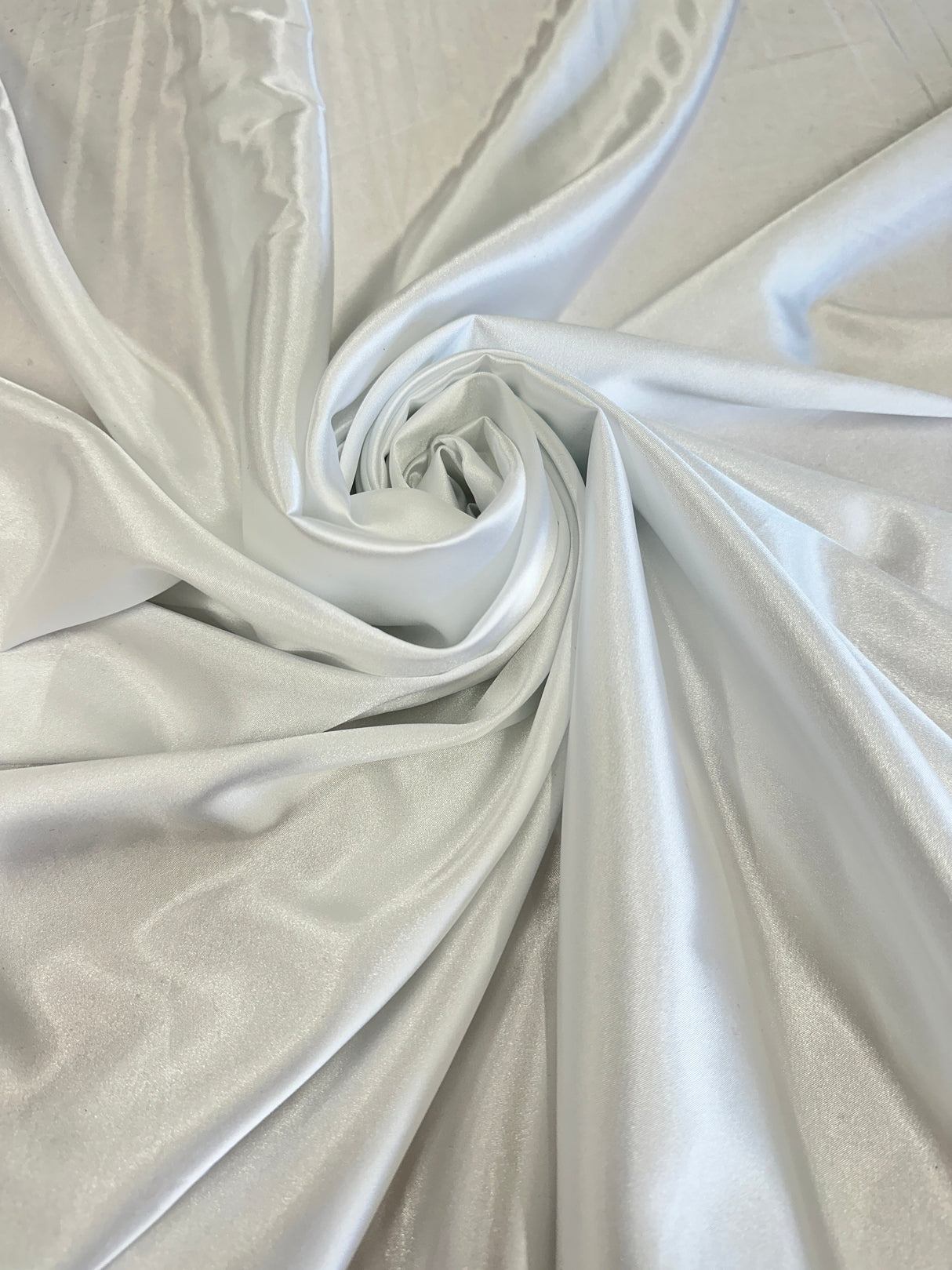 Off White Luxury Silky Stretch Satin