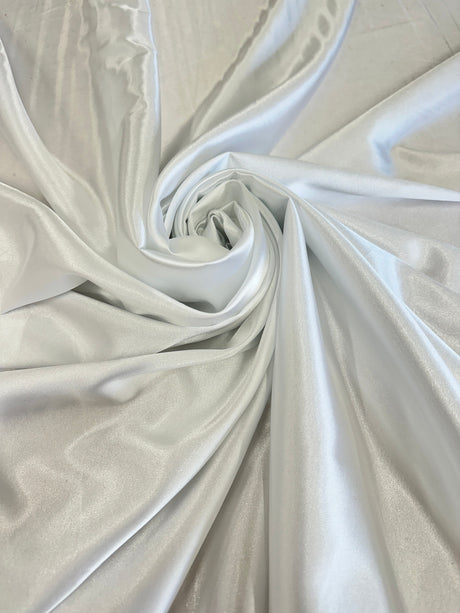 Off White Luxury Silky Stretch Satin