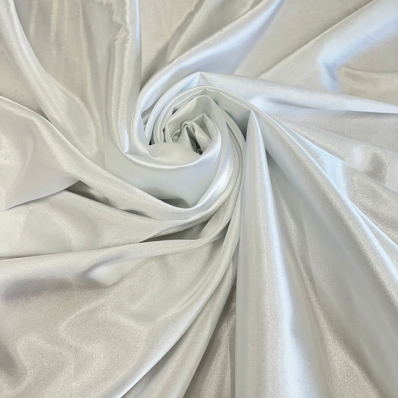 Off White Luxury Silky Stretch Satin