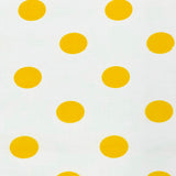 Poly Cotton Fabric Big Polka Dot Print