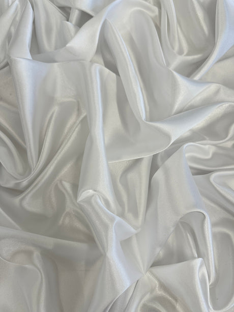 Off White Luxury Silky Stretch Satin