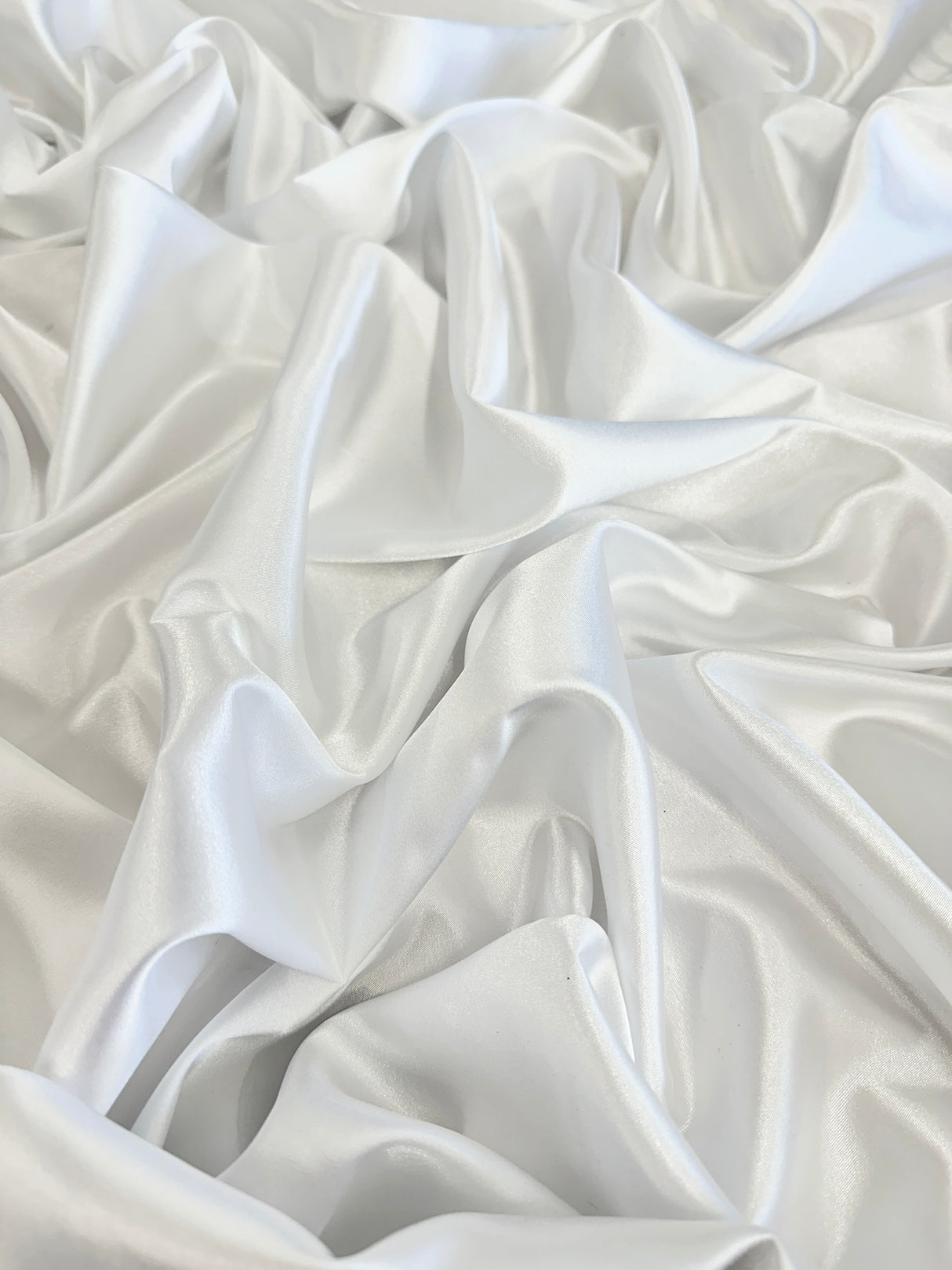 Off White Luxury Silky Stretch Satin