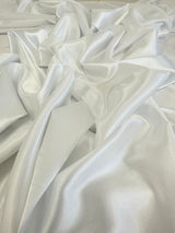 Off White Luxury Silky Stretch Satin